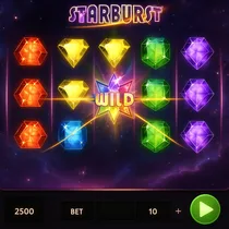 KinBet - Machine à sous Starburst - Casino en ligne suisse