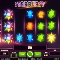 KinBet - Starburst Slot - Explosive Wilds und schnelle Action