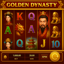 KinBet - Machine à sous Golden Dynasty - Casino en ligne suisse